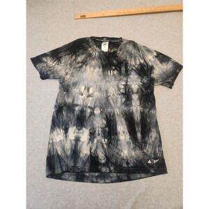 Adidas Parley 3S Shirt Mens XL Black Tie Dye Ocean Athletic Tee EJ8089 READ